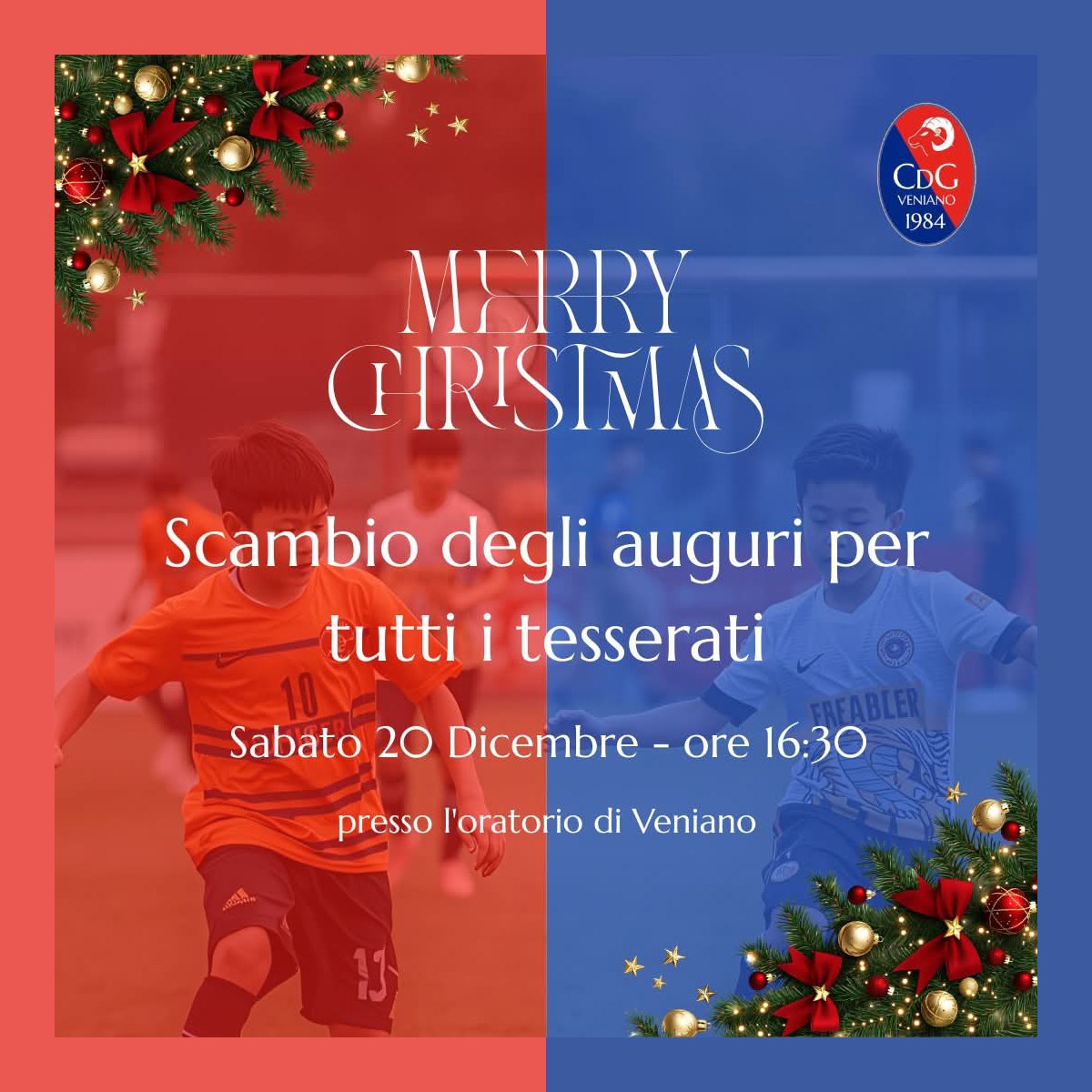 Scambio di auguri Natale 2025